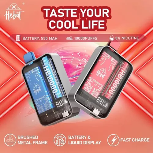 【限時優惠】【買十送一】獨家新品🔥HEBAT六代拋棄式10000口❤️可充電🔋極致體驗
